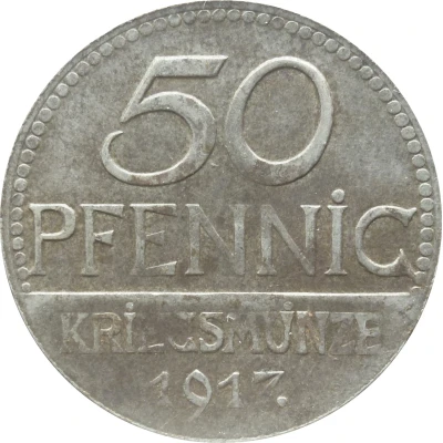 50 Pfennigs - Überlingen back