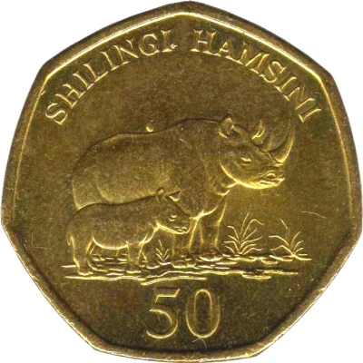 50 Shilingi back