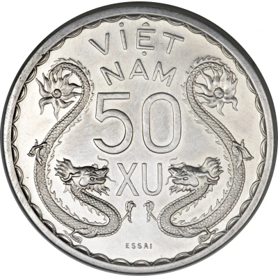 50 Xu - Bảo Đại Essai back