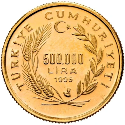 500 000 Lira Grand National Assembly of Türkiye front