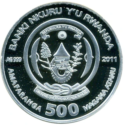 500 Amafaranga Year of the Rabbit front