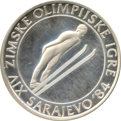 500 Dinara Winter Olympics 1984 - Ski Jumping back