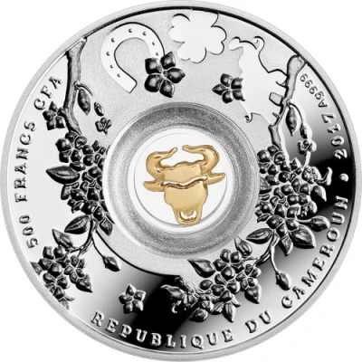 500 Francs Bull front