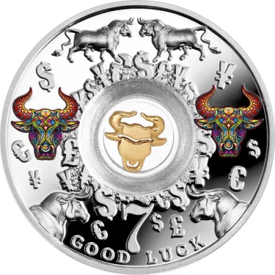 500 Francs Bull back