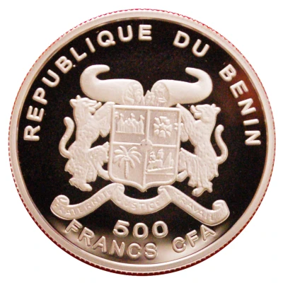 500 Francs CFA A. Einstein front