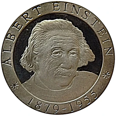 500 Francs CFA Albert Einstein ND back