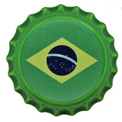 500 Francs CFA Brazil Bottle Cap back