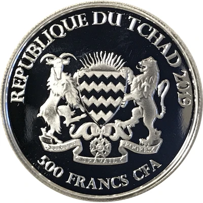 500 Francs CFA Fox front