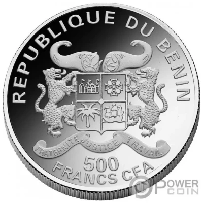 500 Francs CFA Gemini front