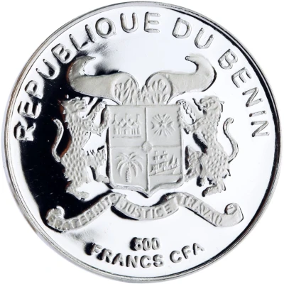 500 Francs CFA Gorch Fock front