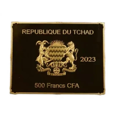 500 Francs CFA Lady Godiva front