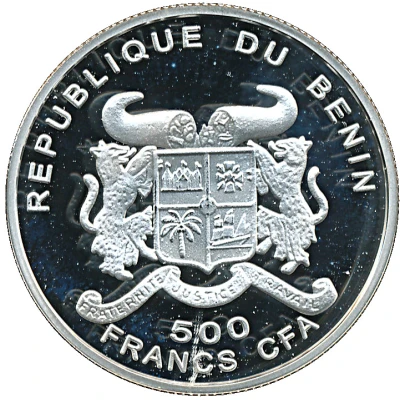 500 Francs CFA L.van Beethoven front