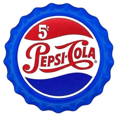 500 Francs CFA Pepsi-Cola Retro Bottle Cap back