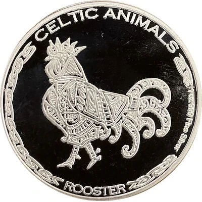 500 Francs CFA Rooster back