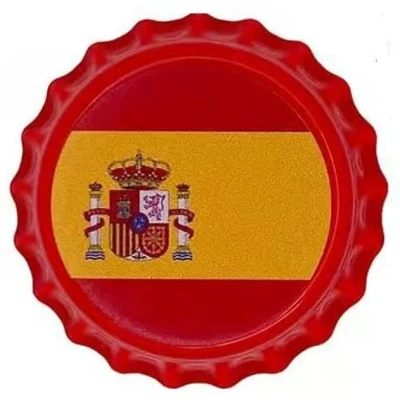 500 Francs CFA Spain Bottle Cap back