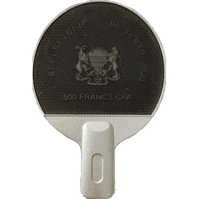 500 Francs CFA Table Tennis Racket front