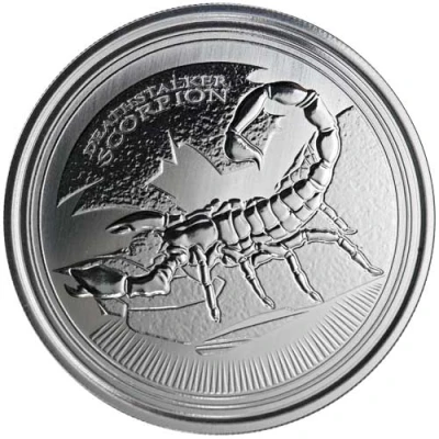 500 Francs Deathstalker Scorpion back