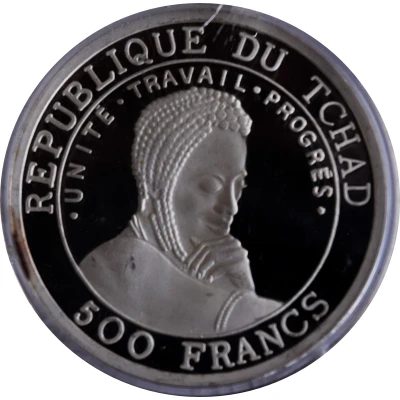 500 Francs Millennium front