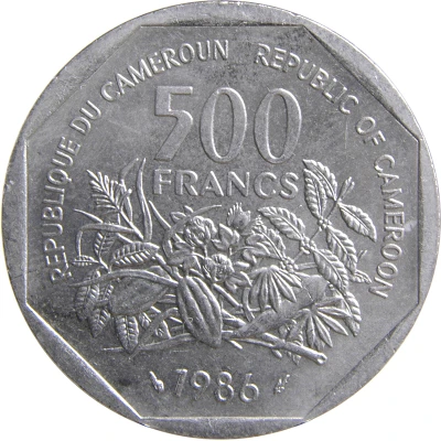 500 Francs back