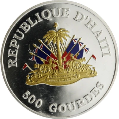 500 Gourdes New Millennium ND front