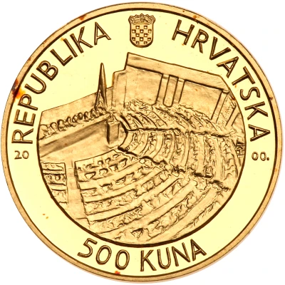 500 Kuna Parliament front