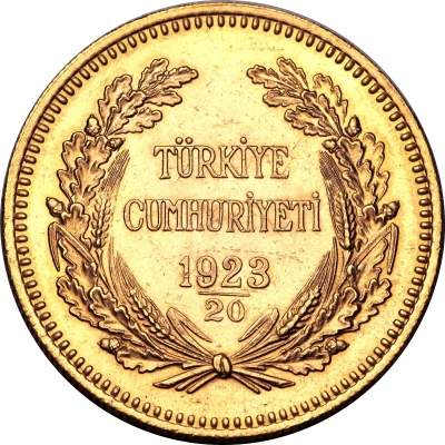 500 Kuruş Gold Bullion Coinage front