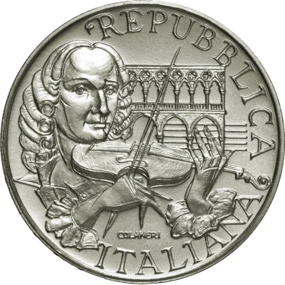 500 Lire Antonio Vivaldi front