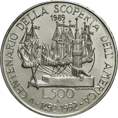 500 Lire Colombo - The departure back