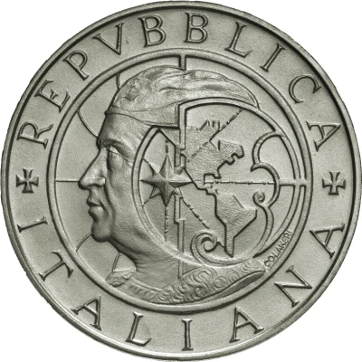 500 Lire Colombo - The instruments front