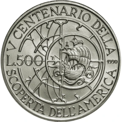 500 Lire Colombo - The instruments back