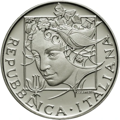 500 Lire Flora and Fauna front