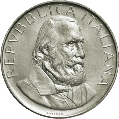 500 Lire Giuseppe Garibaldi front