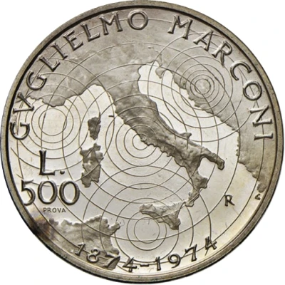 500 Lire Guglielmo Marconi - Trial Strike back