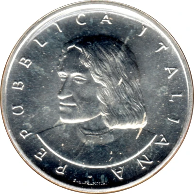 500 Lire Lorenzo de' Medici front