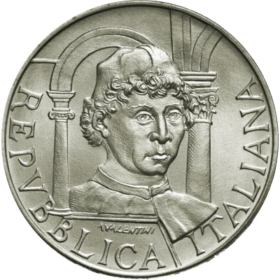500 Lire Piero della Francesca front