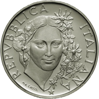 500 Lire Wildlife protection front