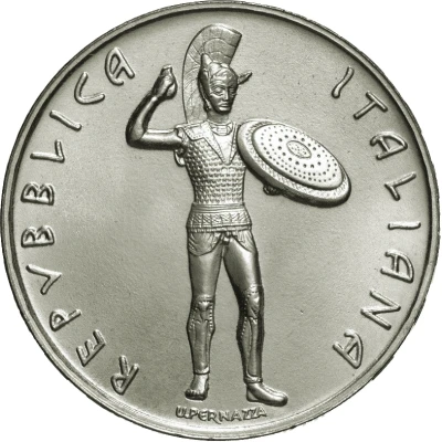 500 Lire Year of Etruscan Culture front