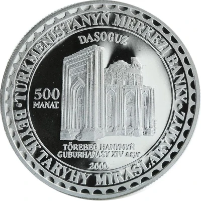 500 Manat Dasoguz back