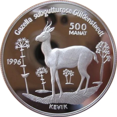 500 Manat Gazelle back