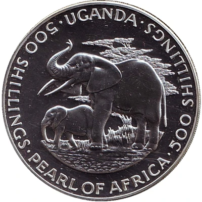 500 Shillings Dr. Milton Obote front