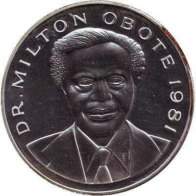 500 Shillings Dr. Milton Obote back