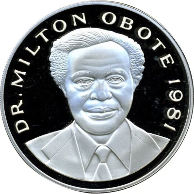 500 Shillings Dr. Milton Obote back