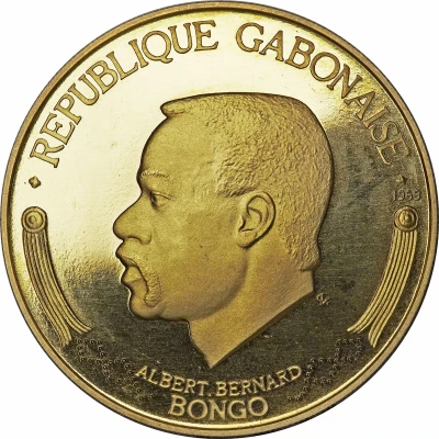 5000 Francs Bongo front