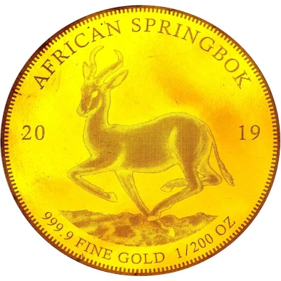 5000 Francs CFA African Springbok back