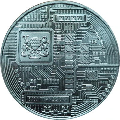 5000 Francs CFA Bitcoin front