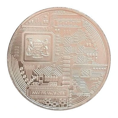 5000 Francs CFA Litecoin front