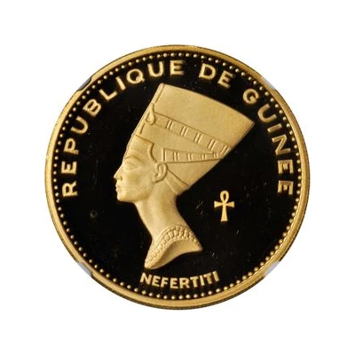 5000 Francs Guinéens Nefertiti front