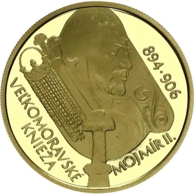 5000 Korun Mojmír II back