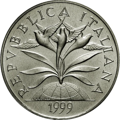5000 Lire The Solidarity front