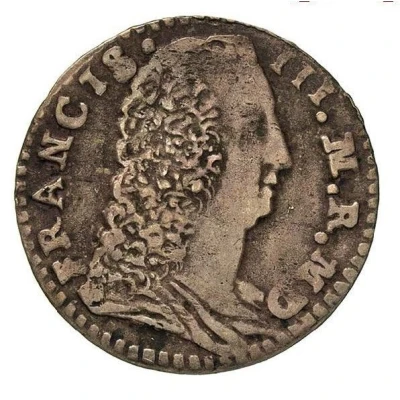 6 Bolognini 8 Denari - Francesco III D'Este front